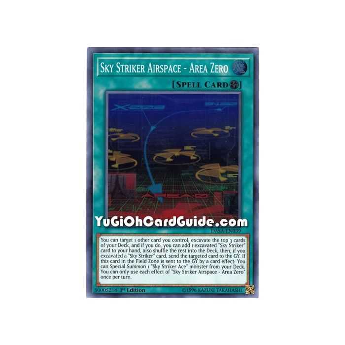 Sky Striker Airspace - Area Zero (Super Rare) – Dark Saviors | Carta YUGIOH en México