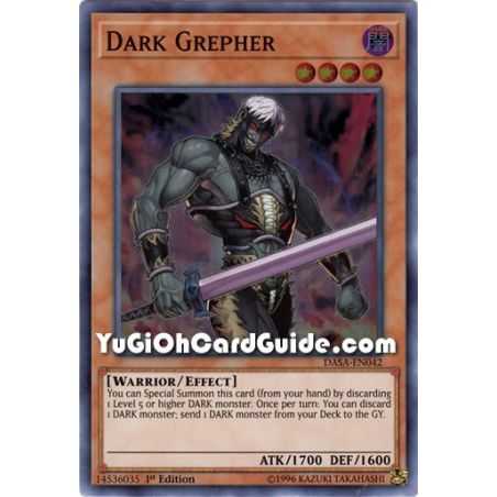 Dark Grepher (Super Rare) – Dark Saviors | Carta YUGIOH en México