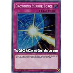 Drowning Mirror Force (Super Rare) – Dark Saviors | Carta YUGIOH en México