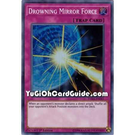 Drowning Mirror Force (Super Rare) – Dark Saviors | Carta YUGIOH en México