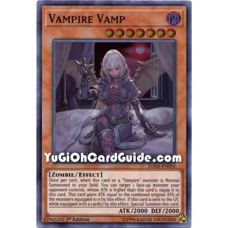 Vampire Vamp (Super Rare) – Dark Saviors | Carta YUGIOH en México