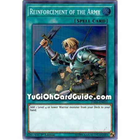 Reinforcement of the Army (Super Rare) – Dark Saviors | Carta YUGIOH en México