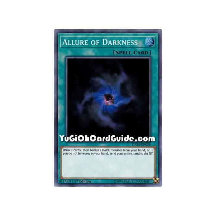 Allure of Darkness (Super Rare) – Dark Saviors | Carta YUGIOH en México