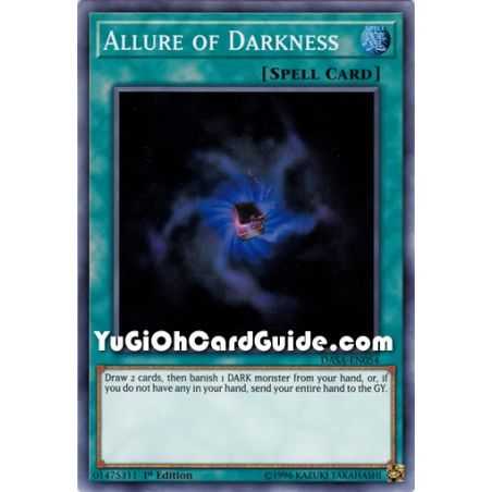 Allure of Darkness (Super Rare) – Dark Saviors | Carta YUGIOH en México