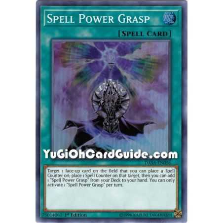 Spell Power Grasp (Super Rare) – Dark Saviors | Carta YUGIOH en México