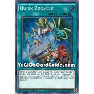 Quick Booster (Super Rare) – Dark Saviors | Carta YUGIOH en México