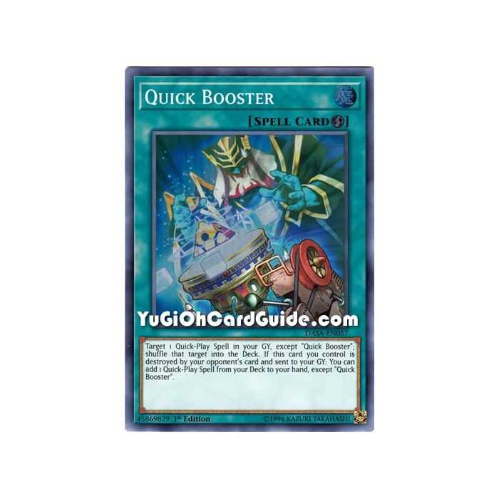 Quick Booster (Super Rare) – Dark Saviors | Carta YUGIOH en México