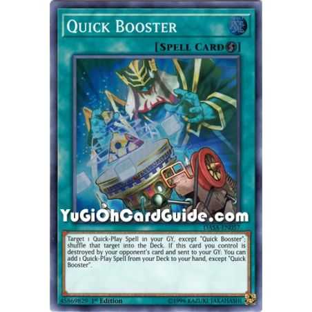 Quick Booster (Super Rare) – Dark Saviors | Carta YUGIOH en México
