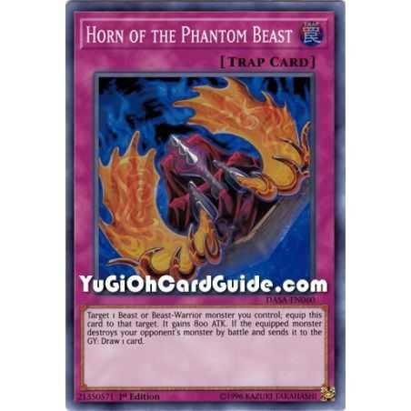 Horn of the Phantom Beast (Super Rare) – Dark Saviors | Carta YUGIOH en México