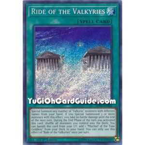 Ride of the Valkiyries (Secret Rare) – Shadows In Valhalla | Carta YUGIOH en México
