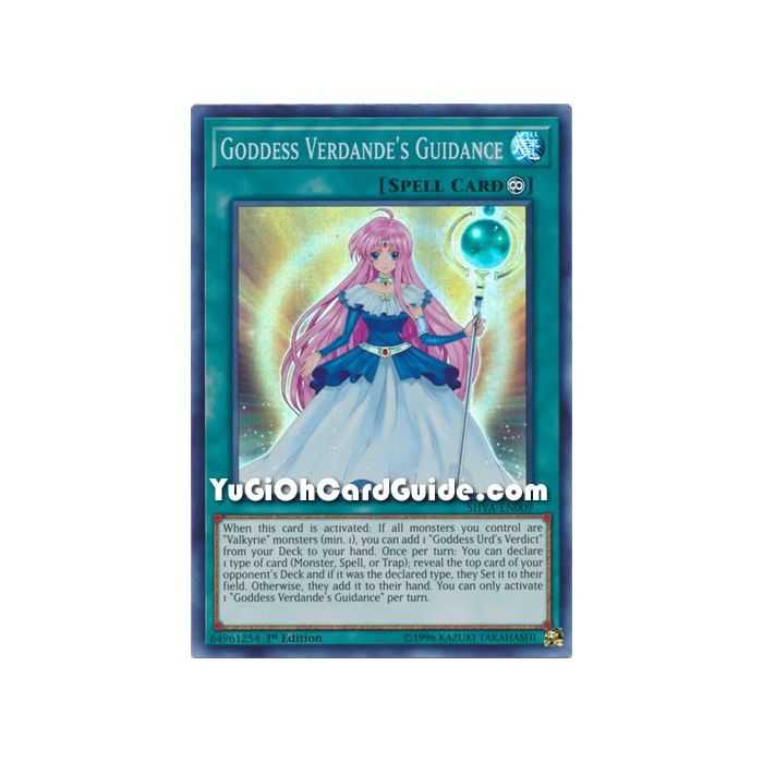 Goddess Verdande's Guidance (Super Rare) – Shadows In Valhalla | Carta YUGIOH en México