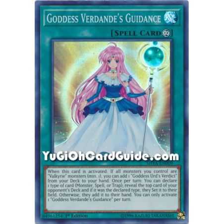 Goddess Verdande's Guidance (Super Rare) – Shadows In Valhalla | Carta YUGIOH en México