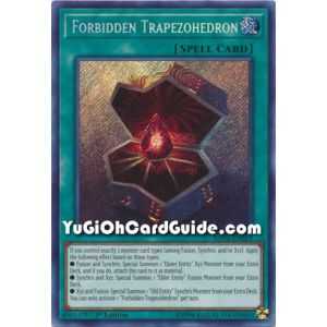 Forbidden Trapezohedron (Secret Rare) – Shadows In Valhalla | Carta YUGIOH en México