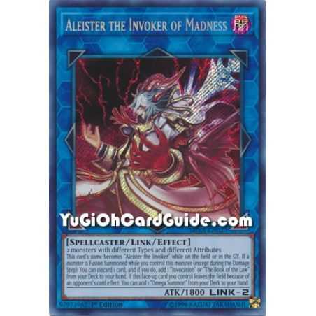 Alesiter the Invoker Madness (Secret Rare) – Shadows In Valhalla | Carta YUGIOH en México