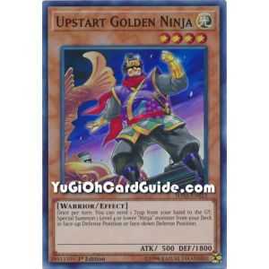 Upstar Golden Ninja (Super Rare) – Shadows In Valhalla | Carta YUGIOH en México