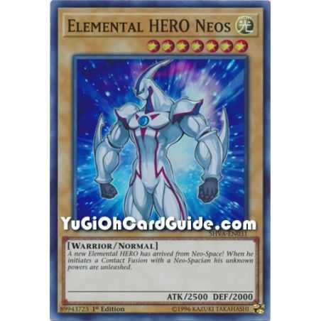 Elemental HERO Neos (Super Rare) – Shadows In Valhalla | Carta YUGIOH en México