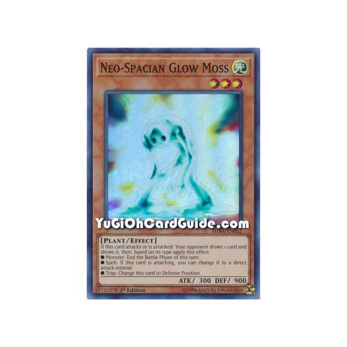 Neo-Spacian Glow Moss (Super Rare) – Shadows In Valhalla | Carta YUGIOH en México