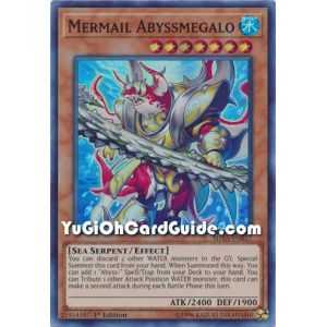 Mermail Abyssmegalo (Super Rare) – Shadows In Valhalla | Carta YUGIOH en México