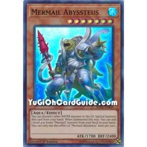Mermail Abyssteus (Super Rare) – Shadows In Valhalla | Carta YUGIOH en México