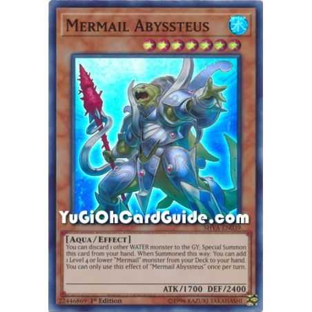 Mermail Abyssteus (Super Rare) – Shadows In Valhalla | Carta YUGIOH en México
