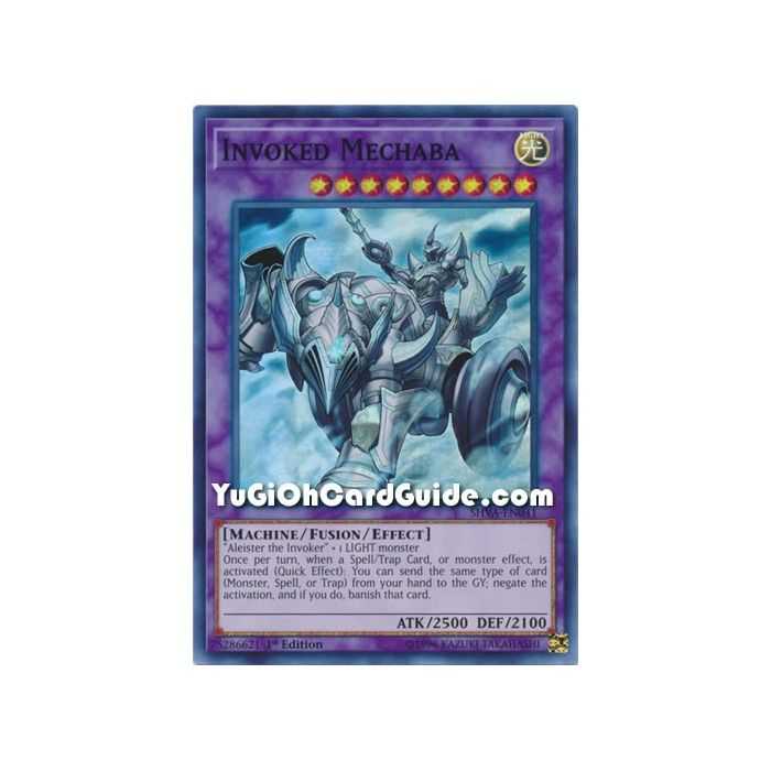 Invoked Mechaba (Super Rare) – Shadows In Valhalla | Carta YUGIOH en México