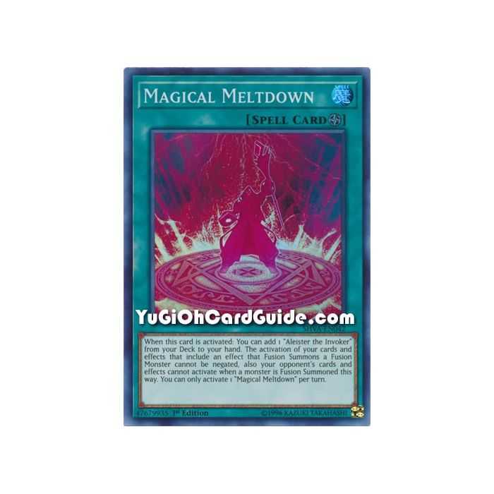 Magical Meltdown (Super Rare) – Shadows In Valhalla | Carta YUGIOH en México