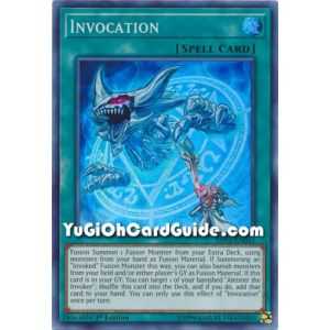 Invocation (Super Rare) – Shadows In Valhalla | Carta YUGIOH en México