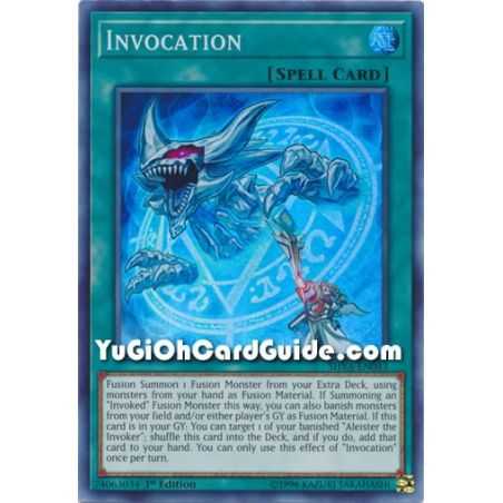 Invocation (Super Rare) – Shadows In Valhalla | Carta YUGIOH en México
