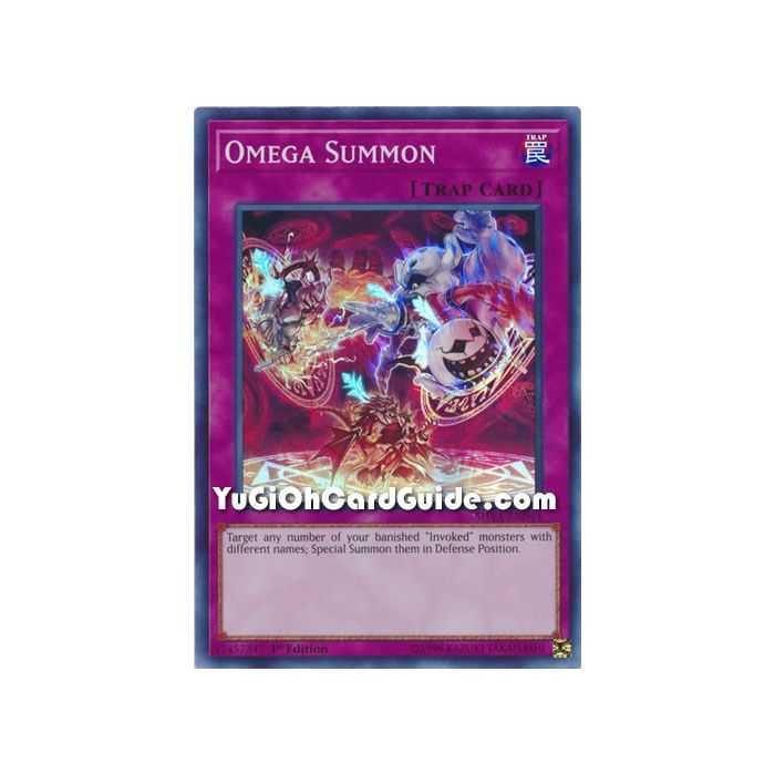 Omega Summon (Super Rare) – Shadows In Valhalla | Carta YUGIOH en México