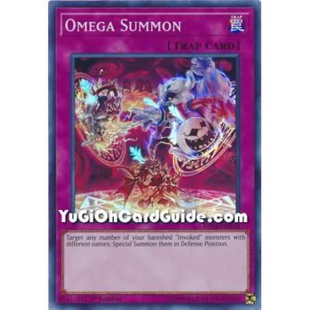 Omega Summon (Super Rare) – Shadows In Valhalla | Carta YUGIOH en México