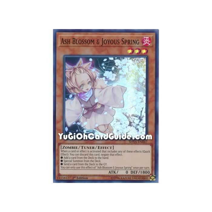 Ash Blossom & Joyous Spring (Super Rare) – Shadows In Valhalla | Carta YUGIOH en México