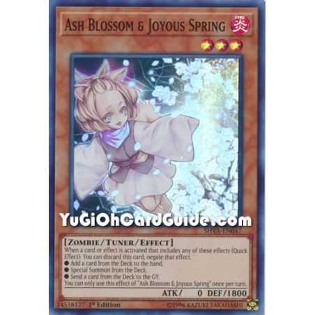 Ash Blossom & Joyous Spring (Super Rare) – Shadows In Valhalla | Carta YUGIOH en México