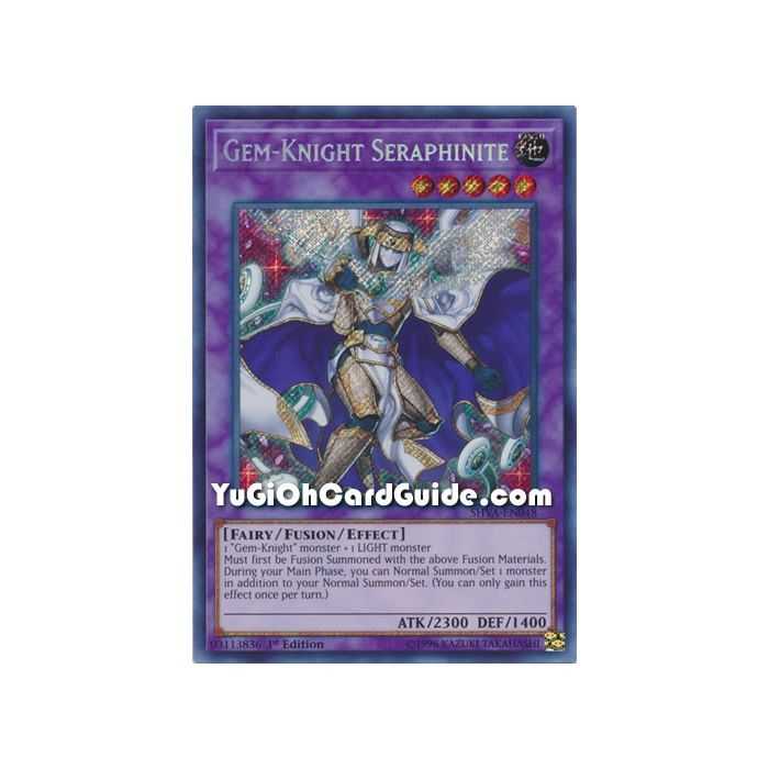 Gem-Knight Seraphinite (Secret Rare) – Shadows In Valhalla | Carta YUGIOH en México