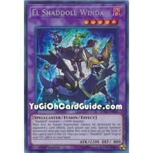 El Shaddoll Winda (Secret Rare) – Shadows In Valhalla | Carta YUGIOH en México