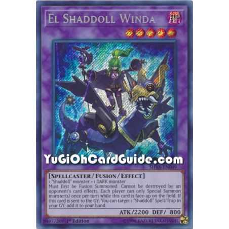 El Shaddoll Winda (Secret Rare) – Shadows In Valhalla | Carta YUGIOH en México