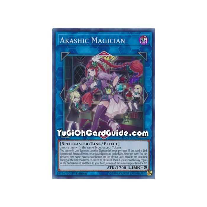Akashic Magician (Super Rare) – Shadows In Valhalla | Carta YUGIOH en México