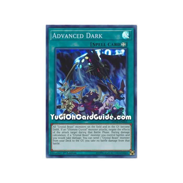 Advanced Dark (Super Rare) – Shadows In Valhalla | Carta YUGIOH en México
