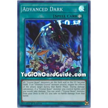 Advanced Dark (Super Rare) – Shadows In Valhalla | Carta YUGIOH en México