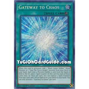 Gateway of Chaos (Secret Rare) – Shadows In Valhalla | Carta YUGIOH en México