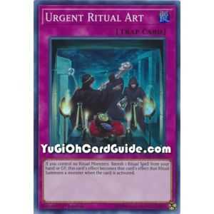 Urgent Ritual Art (Super Rare) – Shadows In Valhalla | Carta YUGIOH en México