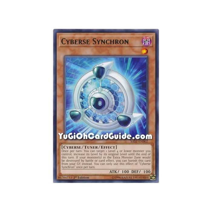 Cyberse Synchron (Rare) – Savage Strike | Carta YUGIOH en México