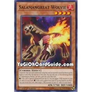 Salamangreat Wolvie (Common) – Savage Strike | Carta YUGIOH en México