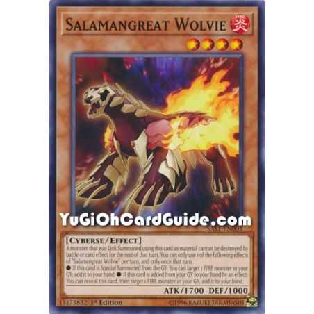 Salamangreat Wolvie (Common) – Savage Strike | Carta YUGIOH en México