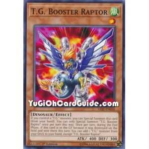 T.G. Booster Raptor (Common) – Savage Strike | Carta YUGIOH en México
