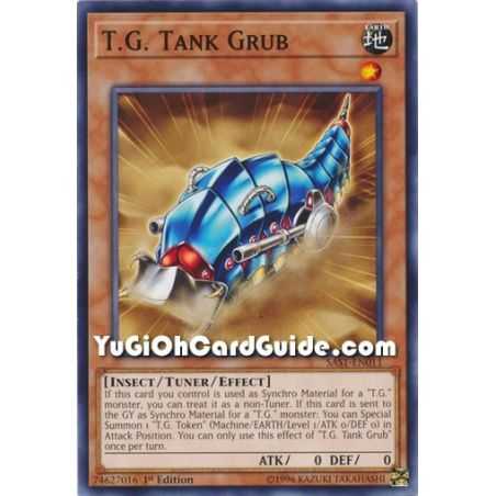 T.G. Tank Grub (Common) – Savage Strike | Carta YUGIOH en México