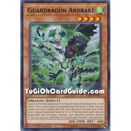 Guardragon Andrake (Rare) – Savage Strike | Carta YUGIOH en México