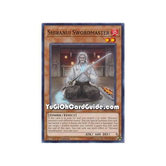 Shiranui Swordmaster (Common) – Savage Strike | Carta YUGIOH en México
