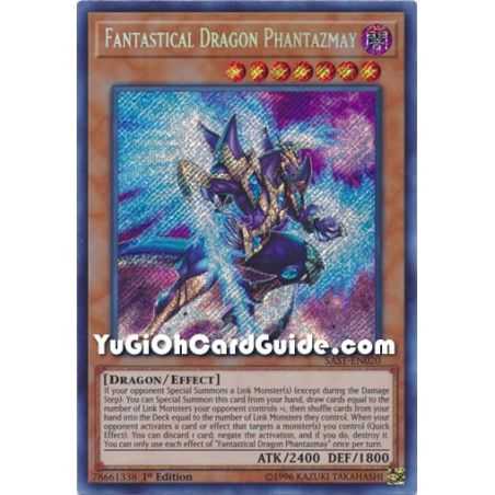 Fantastical Dragon Phantazmay (Secret Rare) – Savage Strike | Carta YUGIOH en México