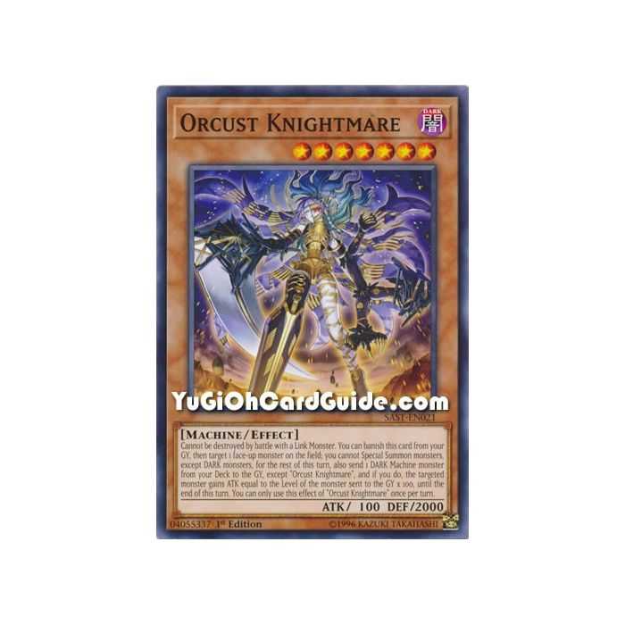 Orcust Knightmare (Common) – Savage Strike | Carta YUGIOH en México
