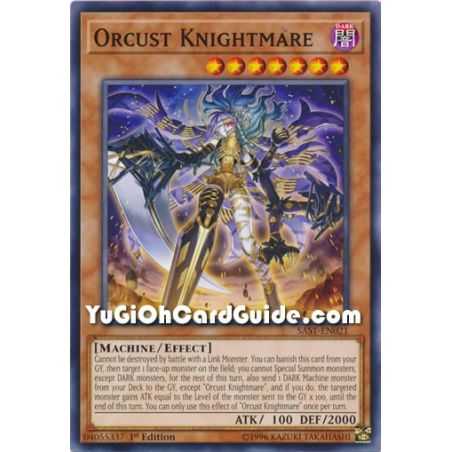 Orcust Knightmare (Common) – Savage Strike | Carta YUGIOH en México